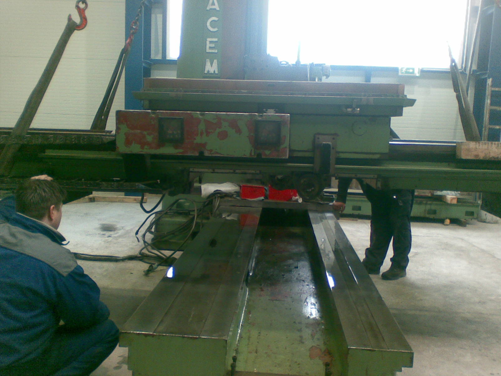 Szerszámgép műhelyfotó