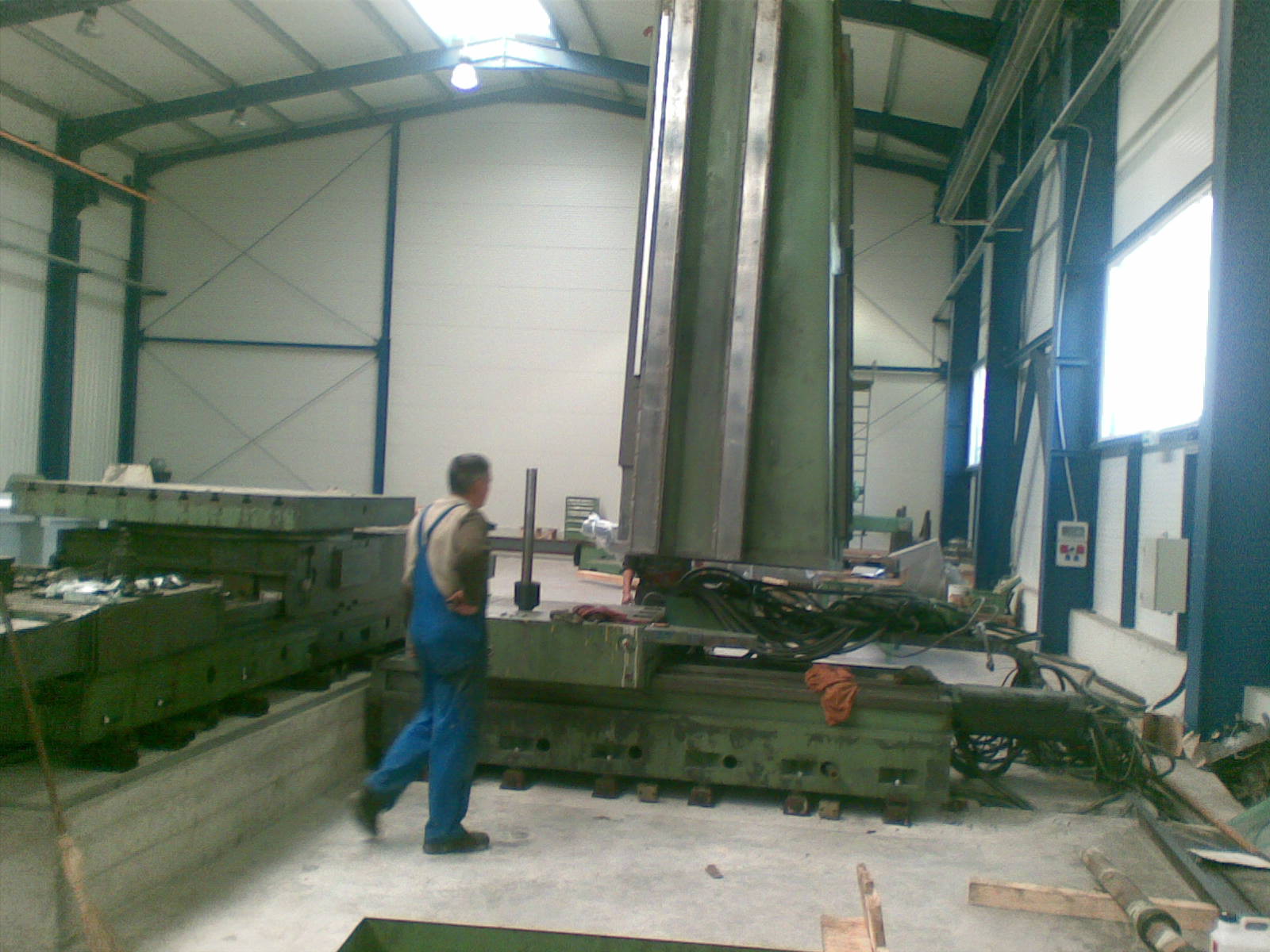 Gépalkatrész és szerelési munkaterület